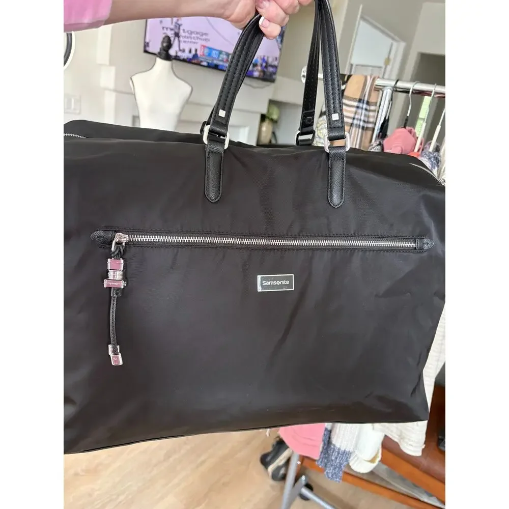 Samsonite Small Karissa Duffle Bag Black MSRP $230